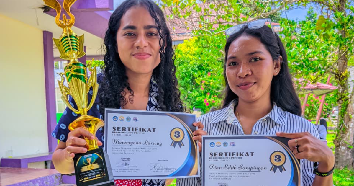 JUARA 3 OLIMPIADE PENELITIAN MAHASISWA INDONESIA